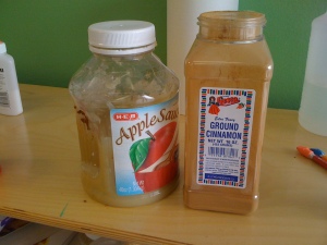 Applesauce and Cinnamon
